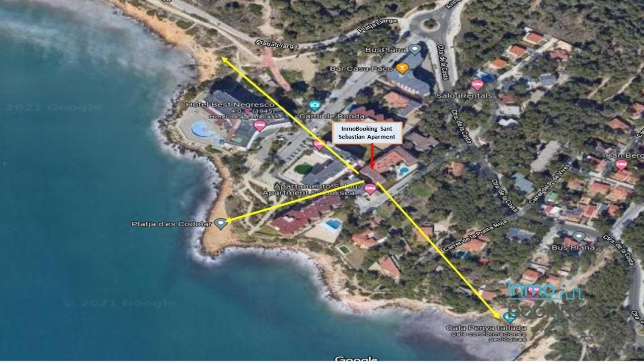 Paradis Sant Sebastian , Climatizado Y Con Piscina Lejlighed Salou Eksteriør billede